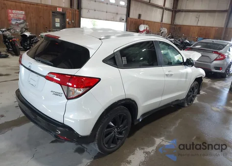 2022 Honda Hr-V Awd Sport из США, поврежденный, VIN 3CZRU6H12NM711080